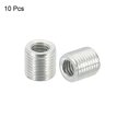 thumbnail image 3 of Unique Bargains M10 Male to M6 Female Adapter 10mm Long Sleeve Reducer Thread Reducing Nut Insert 10 Pack, 3 of 5