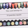 thumbnail image 3 of MOVTOTOP 200PCS Punch Cards Incentive Cards Student Rewards Loyalty Cards for Business Classroom Kids Behavior Teachers, 3 of 7