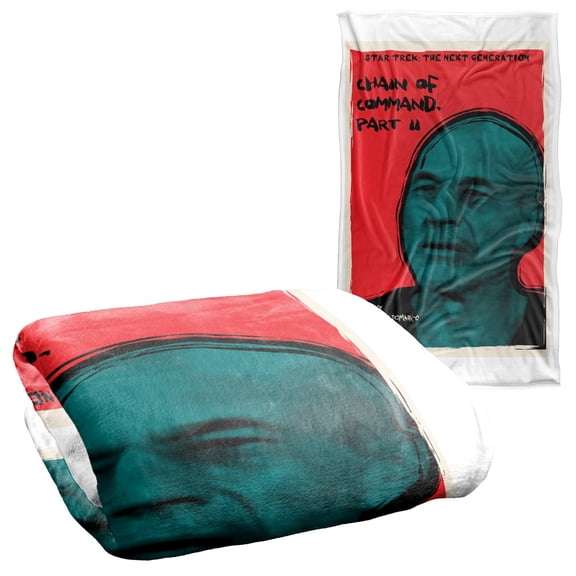 Star Trek The Next Generation Season 6 Episode 11 Silky Touch Super Soft Throw Blanket 36" x 58"
