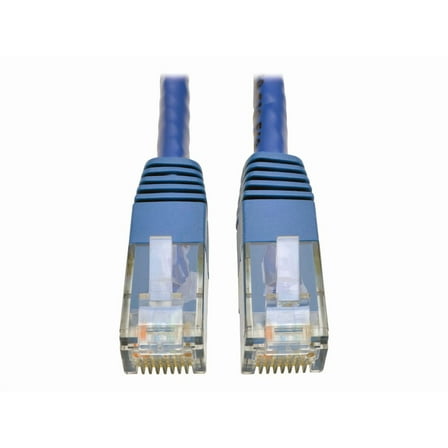 Tripp Lite 7ft Cat6 Gigabit Molded Patch Cable (RJ45 M/M), Blue