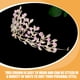 thumbnail image 4 of KAKOWELY Diadema de tiara nupcial, corona para fiesta de bodas, tocado para fiesta de bodas, suministro de tocado, 4 of 5