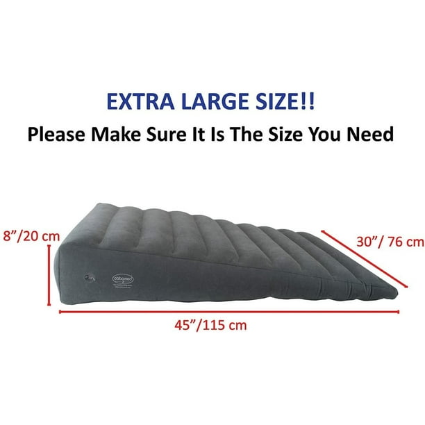 ObboMed® HR7690 Extra Long Wide Inflatable Portable Bed Wedge Pillow w