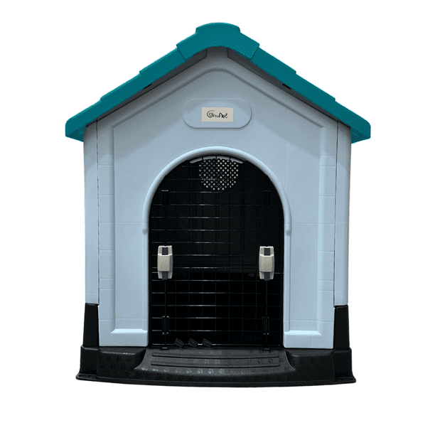 Casa Termica Para Perros Con Puerta 105x88x99 Cm azul Grande Giropet GP-CTB105