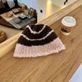 thumbnail image 2 of Sombrero de cubo de punto para mujer, sombreros de disfraz, Halloween, cálido, suave, ganchillo, Navidad, Año Nuevo, sombrero de cubo suave y cálido, 2 of 5