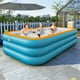 thumbnail image 5 of Piscina Inflable Plegable, Piscina De Natación Inflable Que Ahorra Espacio, Establo Para Niños De 3 Capas Para Jardín, 5 of 7