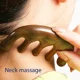 thumbnail image 3 of Peine de masaje de meridianos de 5 dientes, masajeador de puntos de acupuntura para cuero cabelludo y cabeza, peine de madera de sándalo, herramienta de terapia de acupuntura Gua Sha para el cuerpo, 3 of 6