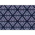 thumbnail image 1 of Ahgly Company Machine Washable Indoor Rectangle Transitional Periwinkle Purple Area Rugs, 2' x 3', 1 of 7