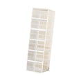 thumbnail image 3 of simhoa 6 Pieces Foldable Shoe Rack Dustproof Stacking Shoe Containers Display Case Bins White 33cm, 3 of 8