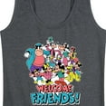 thumbnail image 3 of Mickey & Friends - Welcome Friends! - Women's Racerback Tank Top, 3 of 5