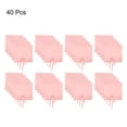 thumbnail image 3 of Uxcell 40 Pcs Bolsa de Microfibra para Joyería, 3.1 × 3.1 Pulgadas, Rosa, 3 of 5