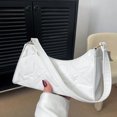 thumbnail image 2 of OUSITAID Solid Color & Minimalist & Luxe Style Pentagram Design Shoulder Bag, 2 of 7
