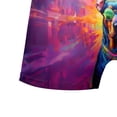 thumbnail image 5 of Hippie Doberman Pinscher Portrait oil painting Watercolor Tie-dye Vintage All Over Print Boxer Briefs Underwear for Men Dad Doberman Dog Lover Gifts - 00015, 5 of 6