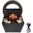 thumbnail image 1 of Fuente de mesa de interior con luces, cascada pequeña y creativa, 1 of 5