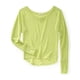 thumbnail image 1 of Suéter de punto ligero Aeropostale amarillo extragrande, 1 of 1
