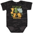 thumbnail image 3 of Inktastic First Birthday Safari Jungle Animals Boys or Girls Baby Bodysuit, 3 of 5