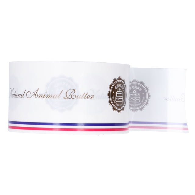 Cake Decorative Tool, Cake Collar Baking Cake 70M Transparent Cake Cartoon Mousse Mousse Surrounding Edge Collar Surrounding Wrap for Man for Baking for Family Animal