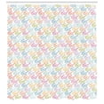 thumbnail image 3 of Ambesonne Indie Shower Curtain, Colorful Classic Glasses, 69"Wx70"L, Multicolor, 3 of 3