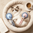 thumbnail image 5 of ACDANC 2026 New 2Pcs Cat Brush Soft Bristle Dog Brush Stress-Free Cat Stuff for Every Pet for Grooming Deshedding Indoor Outdoor Use Multicolor, 5 of 7