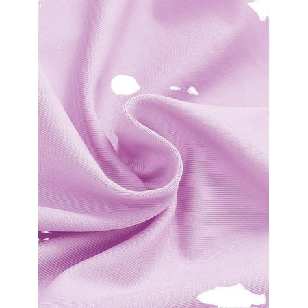 

Casual Solid Round Neck Tee Short Sleeve Lilac Purple Baby Tops (Baby s)
