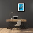 thumbnail image 3 of Adkin, Arielle 23x32 Black Ornate Wood Framed with Double Matting Museum Art Print Titled - Bird Study IX, 3 of 4