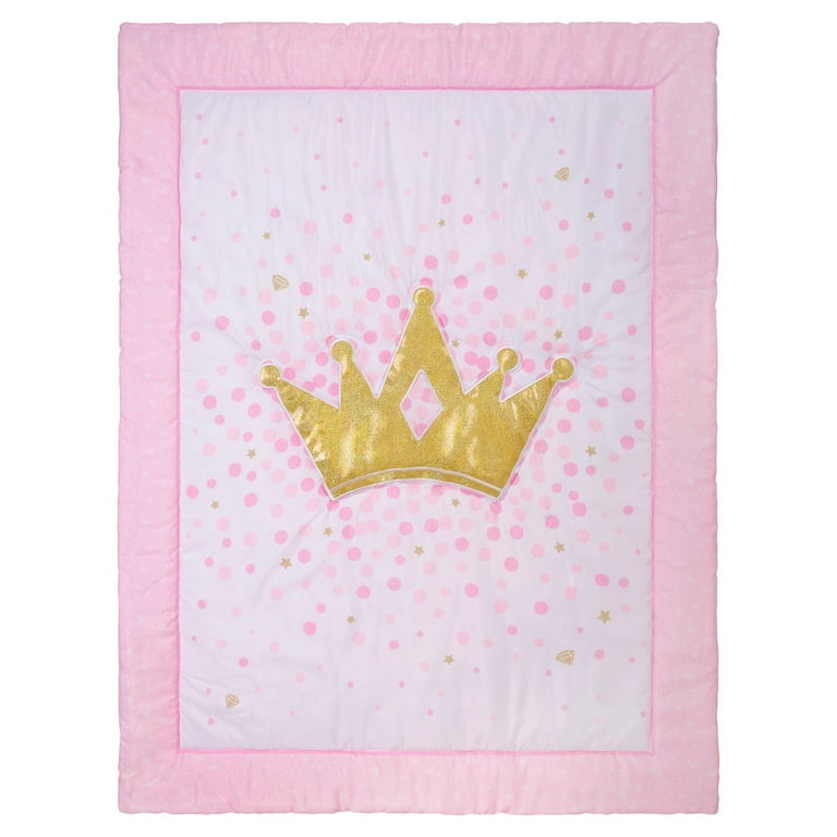 Crown crib sales bedding set