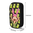 thumbnail image 3 of Bob's Burgers Big Capacity Pencil Case, Aesthetic Pen Pouch Storage Bag, Office Supplies Organizer, Pen Cases Pencil Bag with Multiple Compartments, 3 of 7