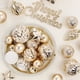 thumbnail image 5 of Vankin - 65 bolas navideñas de color blanco champán claro, adornos de plástico irrompibles para árboles, coronas, guirnaldas y más, ideales para el hogar, fiestas, bodas y decoración comercial., 5 of 6