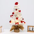 thumbnail image 4 of Tabletop Small Christmas Tree, Artificial Little Potted for Christmas Decor, 4 of 6