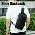 thumbnail image 6 of Sling Backpack USB Prevents Theft Waterproof Chest Shoulder Bags for Cycling Walking Hiking Outdoor Sport Travel, 6 of 7