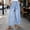 Light Blue wide leg jeans for women a1, variant on sdhkgrrt Women's Wide Leg Jeans with Pockets Elastic Waist Loose Baggy Ankle Length Solid Casual Denim Trousers Everyday Fashion Wear Fall Outfits, White S