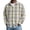 Camel, variant on Kixjoy Shirts for Men Oversized Long Sleeve Button Down Shirt Stretch Casual Collared Slim Fit Shirts Lightweight Tie Dye Beach Blouse for Men, Coffee XL
