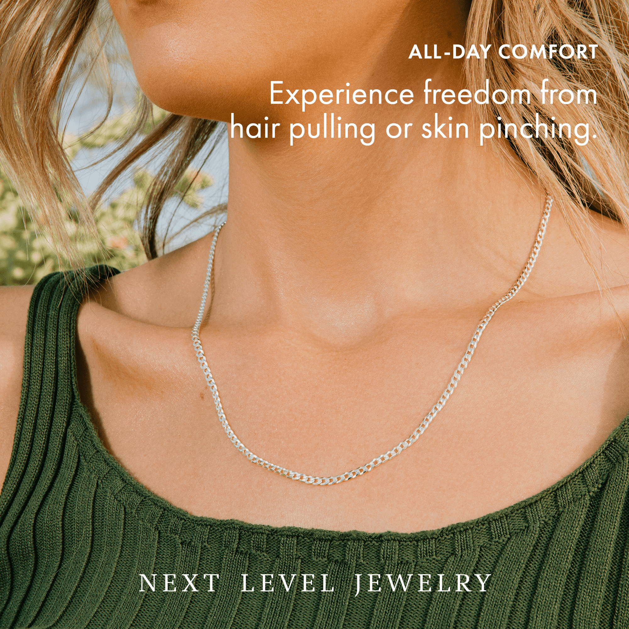 Italian 925 Sterling Silver Cuban Curb Link Chain Necklaces 2MM - 10.5MM, Solid 925 Italy, Next Level Jewelry