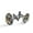 Color 1, variant on Men's Classic Stainless Steel, Chinese Dragon Pattern Cufflinks Business Wedding Shirts, Black