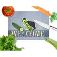 thumbnail image 2 of Caroline's Treasures Black Border Collie Welcome Glass Cutting Board Large, 2 of 2