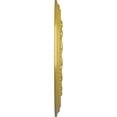 thumbnail image 4 of Ekena Millwork 15 3/8"OD x 3 5/8"ID x 1"P Federal Ceiling Medallion (Fits Canopies up to 8 1/2"), Hand-Painted Rich Gold, 4 of 6