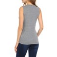 thumbnail image 3 of BONAMIE Women's Tank Top with Yoke, 3 of 3