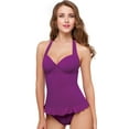 thumbnail image 2 of Profile by Gottex 2014 Starlet Purple Tankini Top in D-Cup E402-1D10-531 32D, 2 of 2