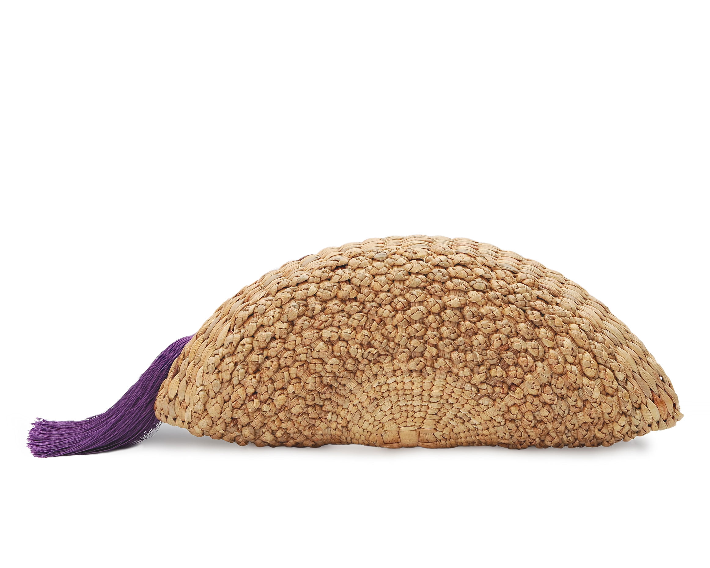 rattan clutch bag