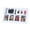 Package A, variant on ZPAQI Christmas Battery Lighted House Luminous Cabin Xmas Decorations for Home DIY