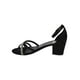 thumbnail image 3 of SANDALIAS DE VESTIR LEON MUJER NEGRO SINTETICO 343402 LEON  343402p, 3 of 4