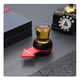 thumbnail image 2 of Spin Drinking Game Pointer Shot Spinner con vaso de cristal, 2 of 6