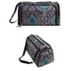 thumbnail image 2 of Naiovety Bolsa de almacenamiento de hilo, bolso de hombro, bolsas de tejer, bolsa de agujas de tela Oxford de múltiples rejillas para Almacenamiento y organización del hogar hoja azul, 2 of 6