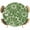 Green, variant on Round Table Cover 55-60 Inch Green Spring Floral Waterproof Reusable Table Cloth Round Fitted Vinyl Tablecloth with Elastic Edged for Parties Outdoors, Pastoral Flower Abstract Art