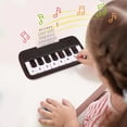 thumbnail image 3 of Kids Mini Portable Electronic Piano Keyboard 15 Keys Simulation Electronic Piano Toy Teaching Musical Instrument White, 3 of 5
