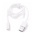 thumbnail image 2 of USB Smart Watch Charging Cable Magnetic Adsorption Cable for GT88/K88h/KW08(White), 2 of 5