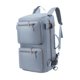 thumbnail image 3 of Mochila de viaje para hombres y mujeres, bolsa de deporte deportiva para mochilero, camping al aire libre Gris, 3 of 9