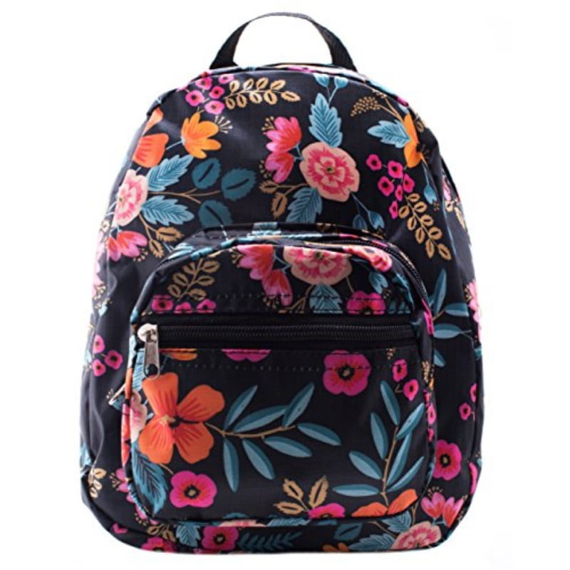 mini backpack - floral print - blue - Walmart.com