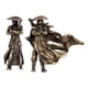 thumbnail image 1 of 2 figuras en miniatura, decoración de mesa, estatuas de espadachines, regalos decorativos creativos únicos, decoración para jardines y paisajes., 1 of 8