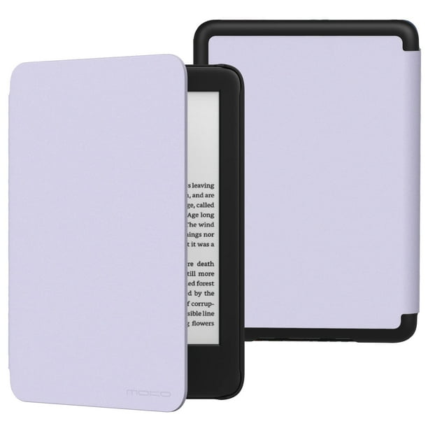 Funda MoKo para Kindle 11 2024/2022, 6 pulgadas, 11.ª generación, Taro, color morado