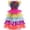 A-Hot Pink369, variant on JAJAHO Kids Toddler Girls Tutu Dress Rainbow Sequin Layered Carnival Party Tiered Dress 18 Months To 10 Years Versatile Dresses